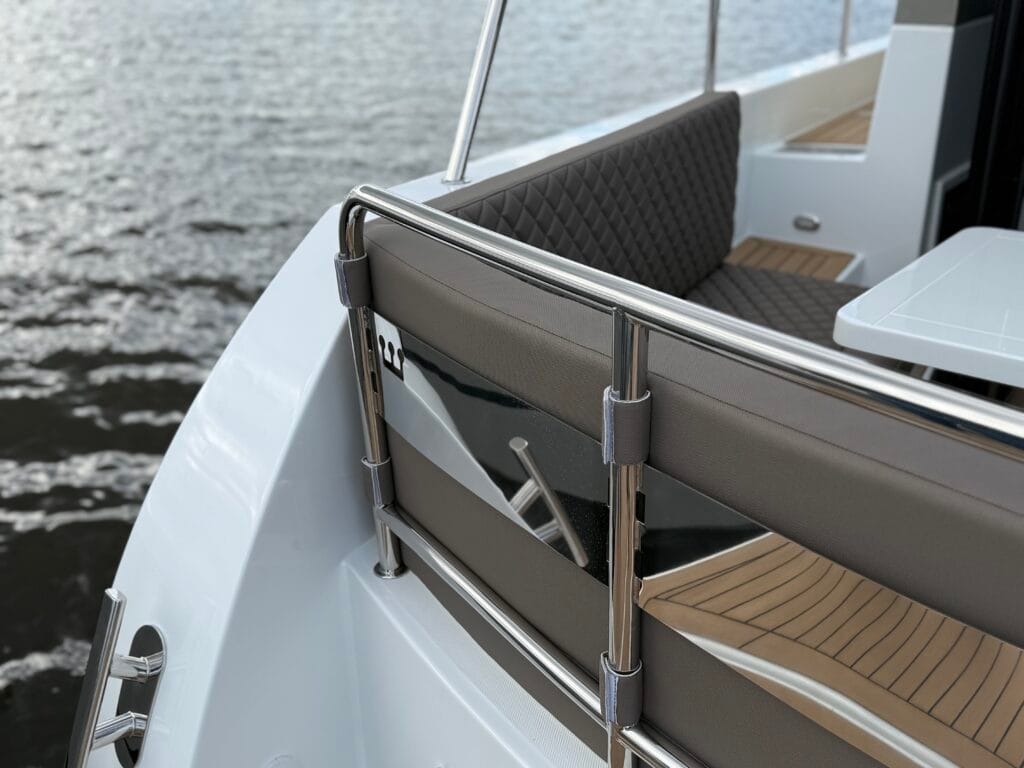 railing achterdek Maxima 37