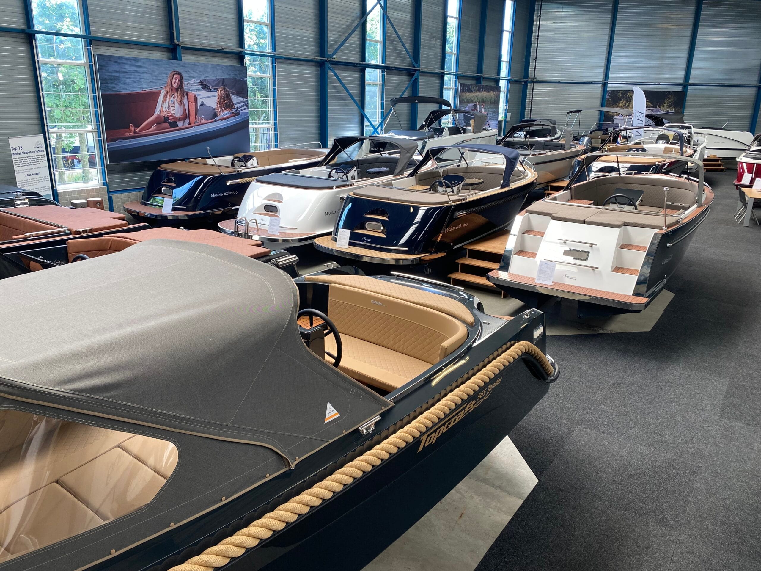 Paas show sloep en tender boten Nijkerk